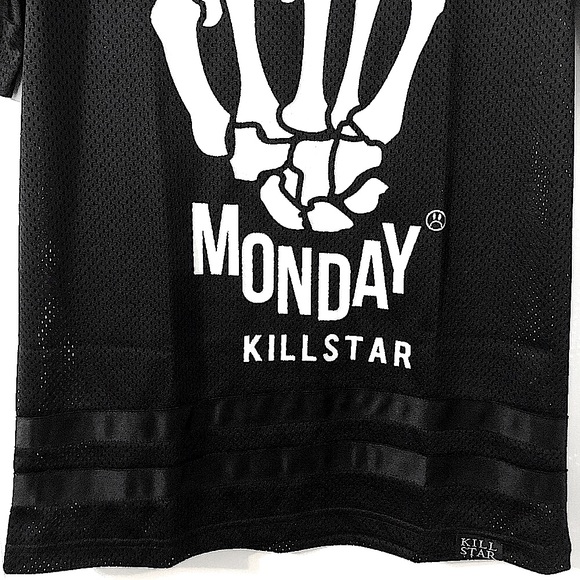 NWOT Killstar F*ck Monday mesh hockey dress - Picture 7 of 13